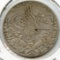 Egypt 1913-H silver 10 qirsh VF