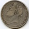 Great Britain 1821 silver crown F