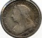 Great Britain 1897 silver 1 shilling F/VF