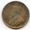 Newfoundland 1917 silver 10 cents F+