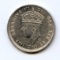 Newfoundland 1941-C silver 5 cents lustrous AU/UNC