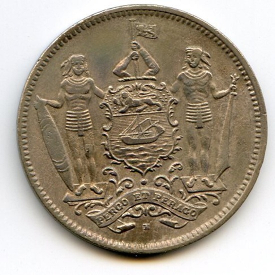 British North Borneo 1938-H 5 cents about XF