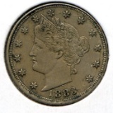 USA 1883 V nickel (no CENTS) XF