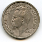 Monaco 1956 100 francs AU