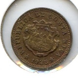 Costa Rica 1938 5 centimos UNC