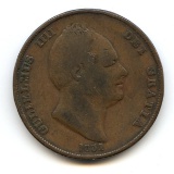 Great Britain 1831 1 penny F