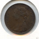 Great Britain 1884 1/2 penny XF