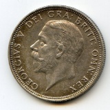 Great Britain 1931 silver 1 florin AU