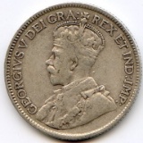 Newfoundland 1919 silver 25 cents VF