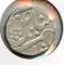 India/Baroda 1878 silver 1 rupee good VF