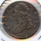 USA 1834 silver 50 cents VF