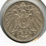 Germany/Empire 1906-F silver 1 mark about XF