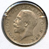 Great Britain 1915 silver 1 shilling XF