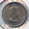 Seychelles 1954 1/2 rupee gem BU