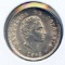 Colombia 1942-B silver 10 centavos choice BU