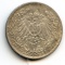 Germany/Empire 1918-J silver 1/2 mark AU planchet flaws