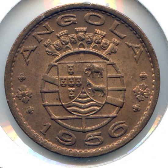 Angola 1956 1 escudo UNC