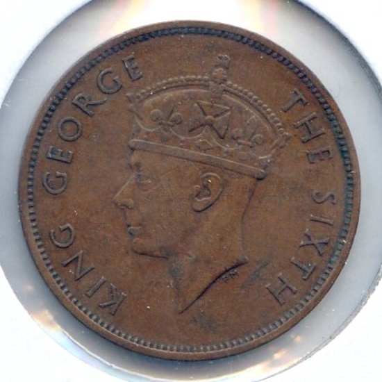 British Honduras 1951 1 cent good VF