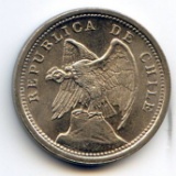 Chile 1940 10 centavos gem BU