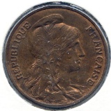 France 1898 10 centimes AU/UNC RB
