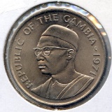 Gambia 1971 50 bututs choice BU