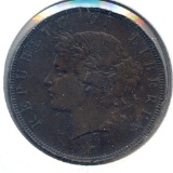 Liberia 1906-H 2 cents nice XF