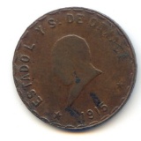 Mexico/Oaxaca 1915 10 centavos AU