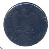 Mexico 1864-M 1 centavo VF for type