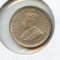 Hong Kong 1933 silver 5 cents UNC