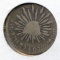 Mexico 1829 Zs AO silver 1 real F