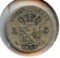 Netherlands East Indies 1884 silver 1/10 gulden VF