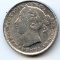Newfoundland 1900 silver 20 cents F+ polished