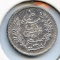 Tunisia 1891-A silver 50 centimes cleaned VF