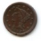 USA 1847 large cent VF details