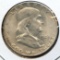 USA 1949-S Franklin half dollar slightly baggy BU