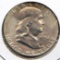 USA 1952-S Franklin half dollar AU