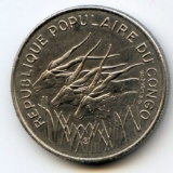 Congo 1971 100 francs BU