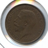 Great Britain 1912 1/2 penny AU BN