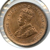 Mauritius 1911 1 cent BU RD