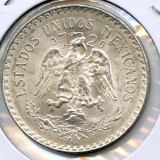 Mexico 1935 silver 1 peso choice BU