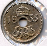 New Guinea 1935 3 pence BU