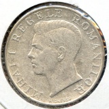 Romania 1941 silver 250 lei XF/AU
