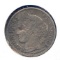 France 1850-A silver 50 centimes about XF