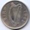 Ireland 1943 silver 1/2 crown VF RARE
