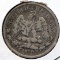 Mexico 1879 GoS silver 25 centavos about VF