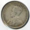 Newfoundland 1917 silver 50 cents F