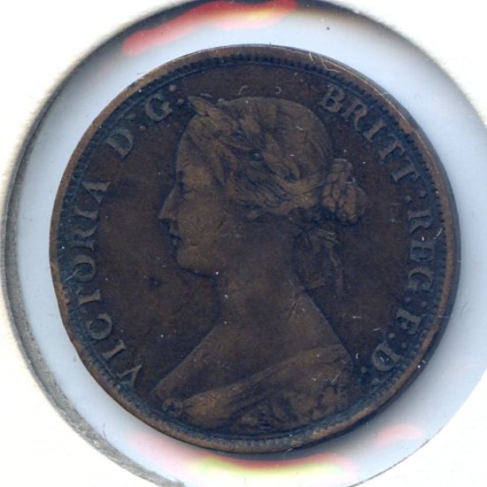 Canada/Nova Scotia 1861 1 cent VF