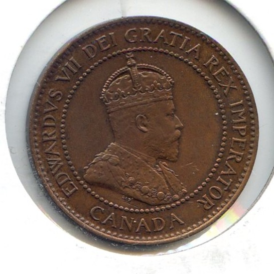 Canada 1903 1 cent nice XF