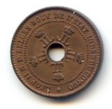 Belgian Congo 1888 1 centime UNC RB