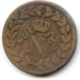 France 1815-BB 1 decime VF